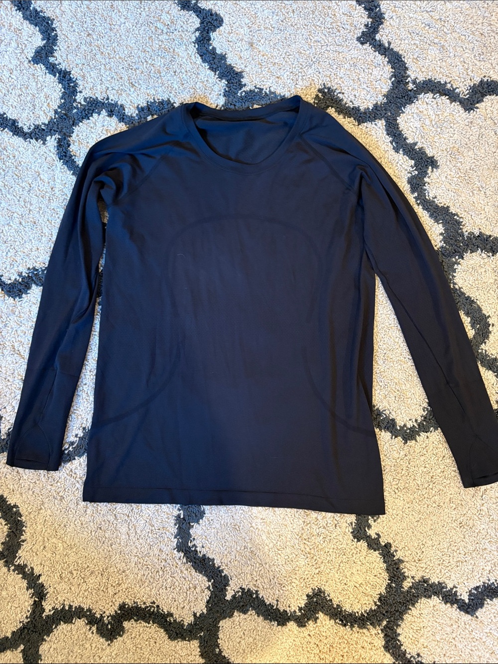 lululemon athletica Swiftly Tech Black Long Sleeve Crew 2.0